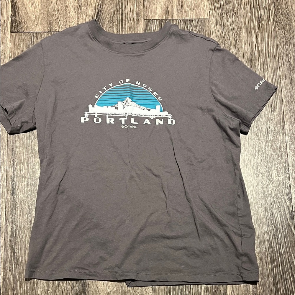Columbia Gray Portland Skyline Tee